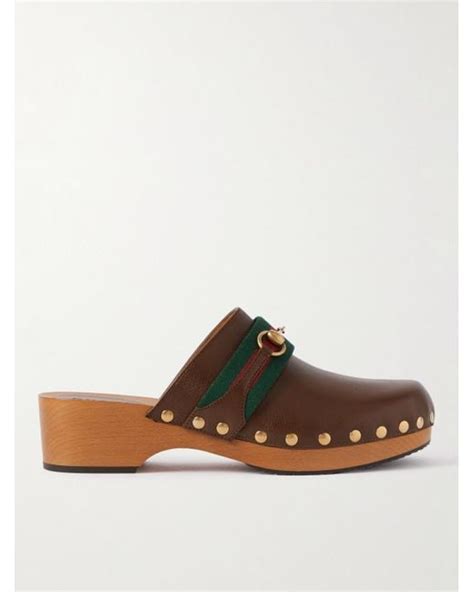 gucci shoe buckle|Gucci clogs for men.